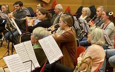 Une répétition de l’Orchestre des Nations