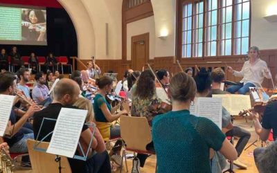 Répétition de l’Orchestre des Nations
